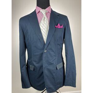 Lanvin Navy Modern 2Btn Sport Jacket 42R 42 R e52